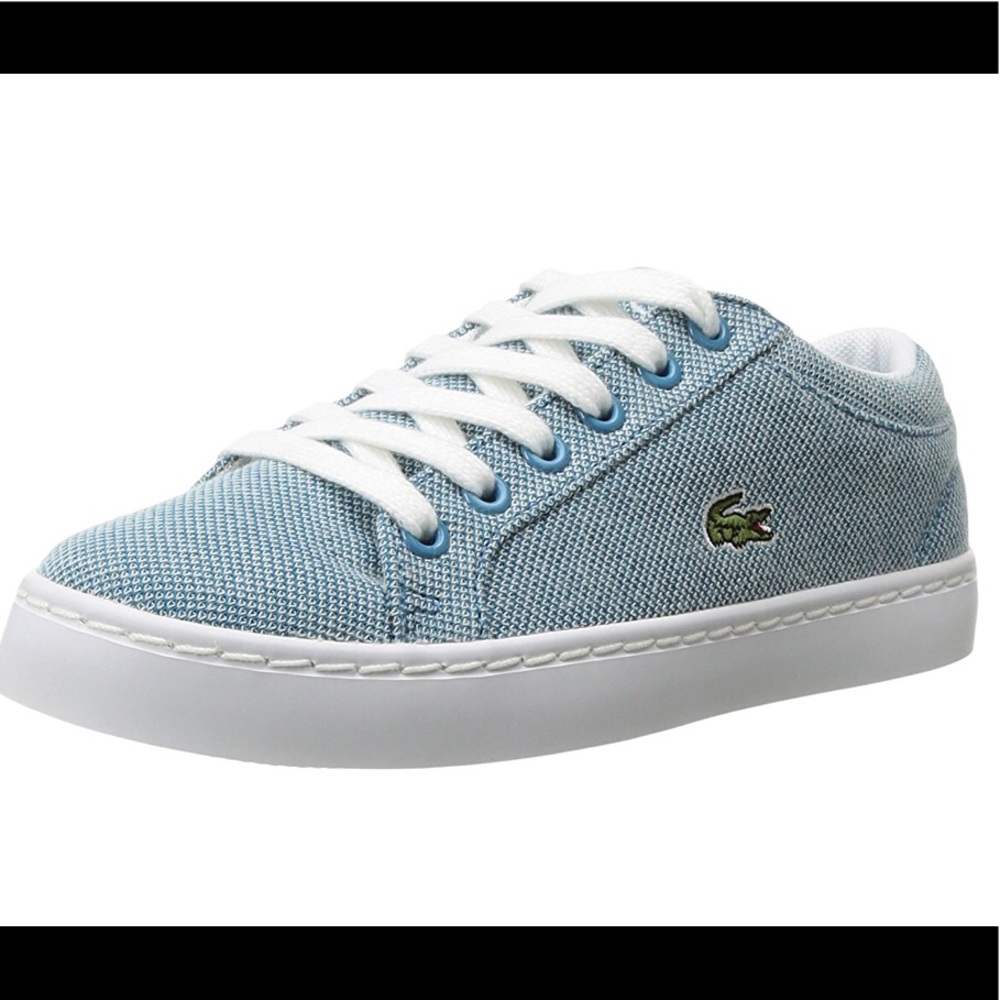 LACOSTE Unisex Tennis Shoes size Youth 1